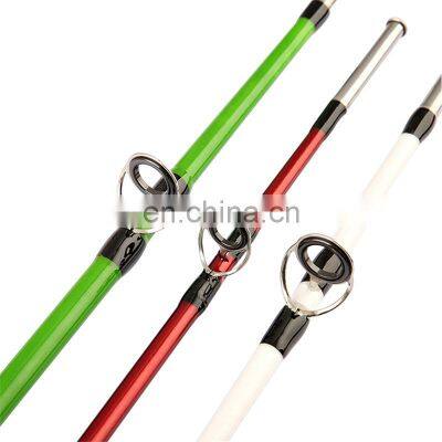 Factory Cheap Two Sections 1.35m 1.5m 1.65m 1.8m 2.1m 2.4m 2.7 m 100-250 CW Fiberglass Surf Fishing Rod photo-2