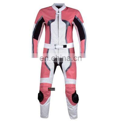 custom design high quality Leather Racing Motorcycle Motorbike Suit for men women