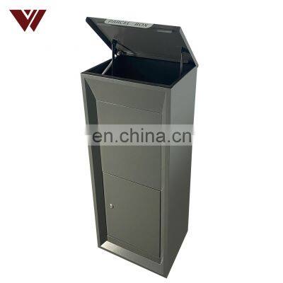 New Style Germany Wholesale Hot Selling Letter Box Home Large Package Waterproof Outside Metal Steel Letter Mail Mailbo