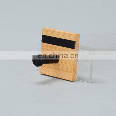 Direct Factory Supply Customized Logo Bamboo Home Improvement Wall Hanger Adhesive Kitchen Hook Key Hangers For Wall photo-2