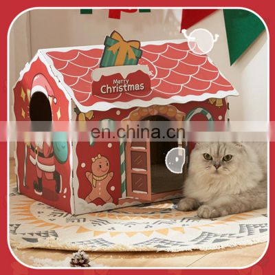 Wholesale Hot Sale Customized Cat Scratching Paper Board For Cat Pad Corrugated Scratcher photo-4