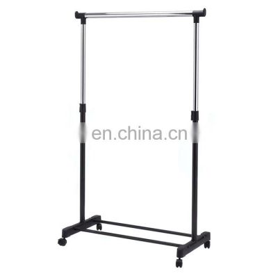 Stainless steel clothes rack landing indoor up and down telescopic clothes rack clothes rack