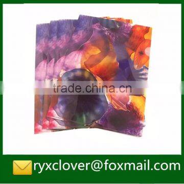 Promotional Advertising Gifts PP Plastic A4 Size L Shape Folder photo-2