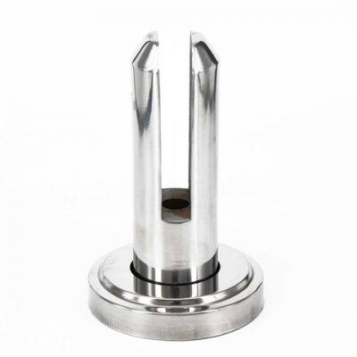 Glass Clamp Stainless Steel Casting New Type Foundry Precision Casting Stair Handrail Fittings photo-3