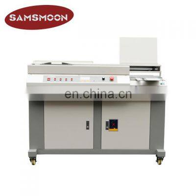 Good Quality Firmer  Semi-Automatic Heavy Duty A4 Book Side Gluing Function Printing Binding Machine