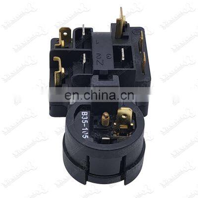 QP3-12A EP B35-105 Refrigerator Compressor Ptc Starter Overload Protector Relay photo-4