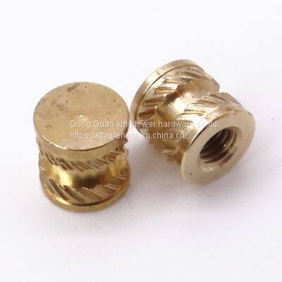 Custom Brass Melt Insert Knurled Nut photo-4