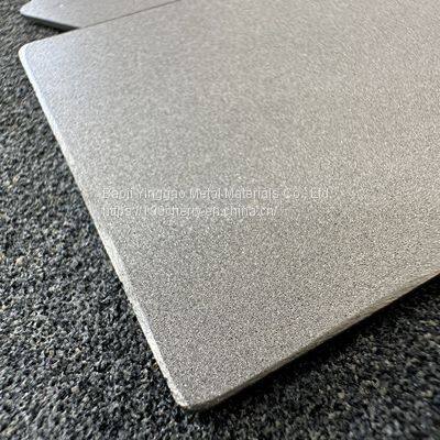 10um Sintered Porous Ti Plate for Gas Diffusion photo-2