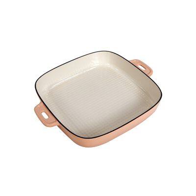 Classic Enameled Cast Iron 11-inch Roasting Lasagna Pan photo-3