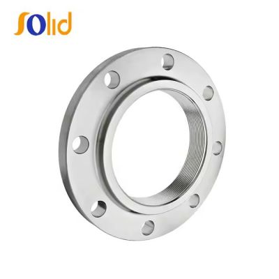 Factory Price DIN ANSI standard Carbon steel forged galvanized threaded decorative pipe flange