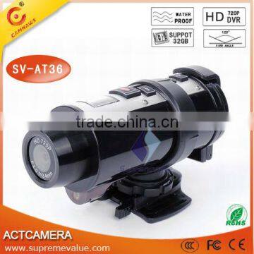 720P HD action DVR waterproof 3M