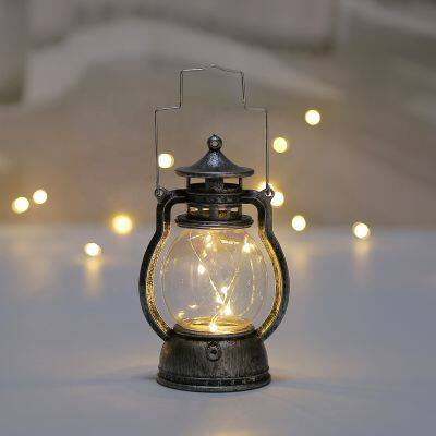 LED Wind Candle flame light storm lantern battery powered for Home Pony Lanterns Oil Lamp Kareem Gifts decoration Night Lights