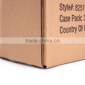 Recycled Cardboard Folding Brown Classical Kraft Paper Shipping Box photo-2