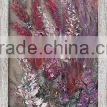 beautiful knife flowers abstract oil painting on canvas new design swamp