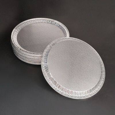 Thick Round Aluminum Foil Tray 12 Inch for Catering Roasting Takeout Bakery and Food Packaging photo-3