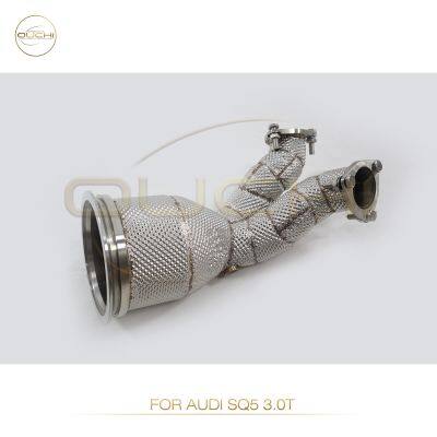 Exhaust Downpipe for AUDI SQ5/TT MK3/TT 8S FWD Stainless Steel Performance Upgrade Increase High-performance Auto Parts