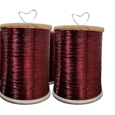 2024 Hot Sale Factory Price Awg 5-30 High Heat Resistance Enameled Coated Aluminum Wire for Transformer, Enamelled Magnet Wire photo-3