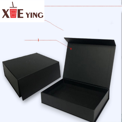 High Quality Custom Print Logo White Design Luxury Magnetic Cosmetic Skincare Set Foam Insert Magnetic Box Packaging Gift Boxes