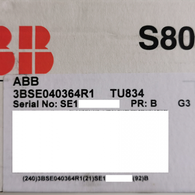 TU834 Расширенный модульный блок завершения 3BSE040364R1