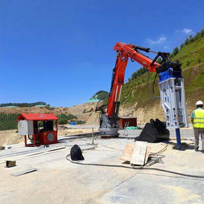 Pedestal Rockbreaker Boom System photo-4