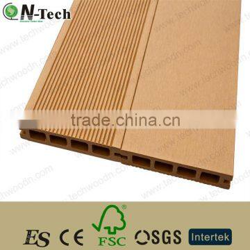 Techwoodn Superior, Eco and natural construction material, rainbow color, yellow WPC outdoor decking, wood plastic composite