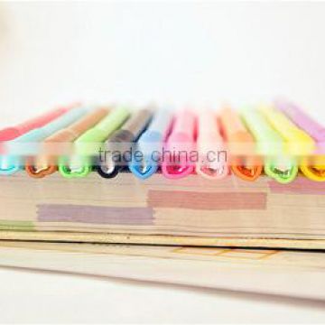 Cute little candy-color watercolor pen gel pen creative love drill water-based pen factory manufacturing