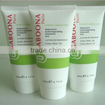 Nice plastic cosmetic tube for facial cleaser / skin-care / body lotion