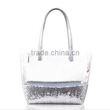 Ladies Transparent Handbag/pvc Tote Bag/pvc Waterproof Bag Quality Choice photo-4