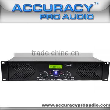 400W High Power Good Price DJ Amplifier For Sale X-400