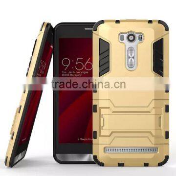 Hybrid Bracket Stand Case For ASUS ZenFone2 Armor ZE500CL 5.0 Lazer ZE550KL 5.5 ZE601KL Cover Silicone 2 in 1 Shockproof photo-4