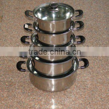 stainless steel stock pot set