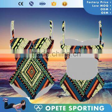 (ODM/OEM Factory/Trade Assurance)2016 apparel swimwear bikini one piece beach cover women swimming bathing suit