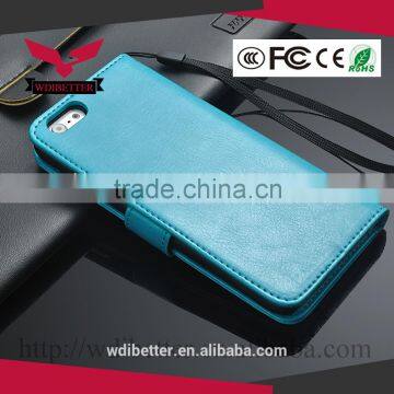 2015 Leather Soft Unique Pc Leather Wallet Leather Case Skin Phone Case Cover For Iphone 5 5S 6 6 Plus