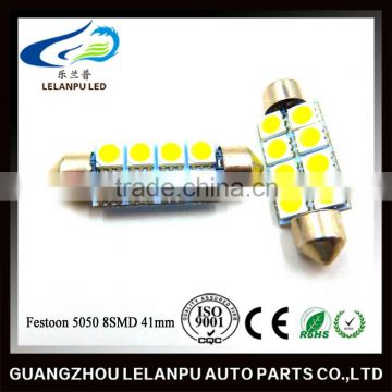 Festoon 5050 8smd 41mm car dome light 12v auto led roof light