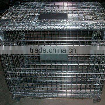 Galvanized wire box