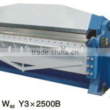 Hydraulic Folding Machine, hydraulic bender W62Y-3X2500