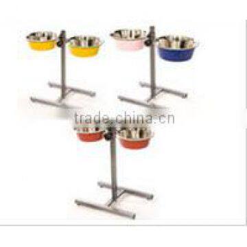 T Rod Feeding Bowl Stands