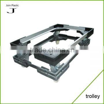 Heavy duty plastic moving dolly