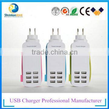 New Products Ac Power Plug Adapter Mobile Phone Multi-use Usb Travel Charger photo-5