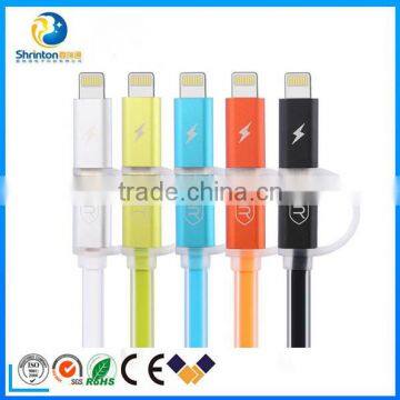 led light usb cable hot selling in 2015 LEDlight usb data cable