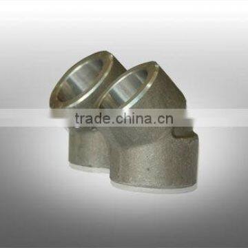 45 degree socket-welding forged elbow