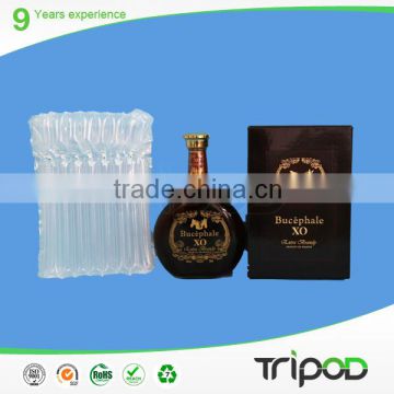 Protective Cushion Air Bag , Fill Air Bag Column Packing For Wine Bottle