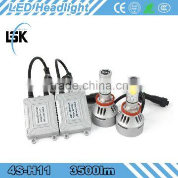 NEWEST 4S LED Headlight! Powerful 3500LM 35W H11 Power Led Headlight Kit Made in CHINA photo-4