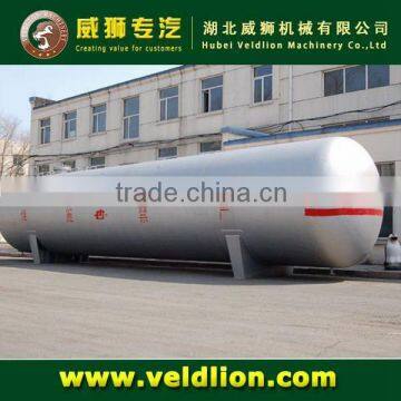 8000L LPG Gas Storage Tank for Nigeria Market