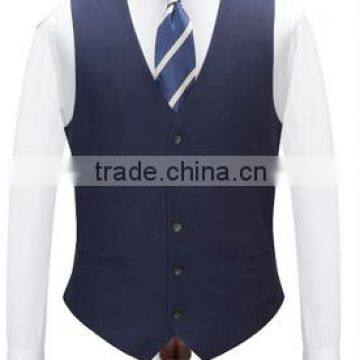 winter high quality polyester cotton custom waistcost vest for men wholesale