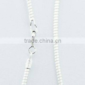 Sterling Silver Omega Chain 16 inch - 40 cm Of Brilliance