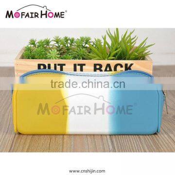 Large Capacity Stationery Pen Bag for Student Silicone Pen Pouch