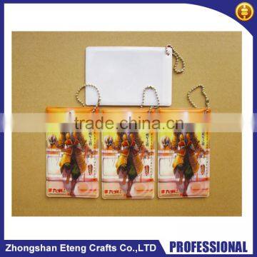 Popular personalized playing card holder,4 colors printing plastic card holder,foam inside material card holder