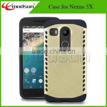 Heavy Duty ShockProof Rugged Impact Armor Hybrid Protective Cover Case For Nexus 5x, For LG Nexus 5X armor case