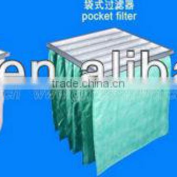 F9 pocket filter, pocket dust collector, air purifier